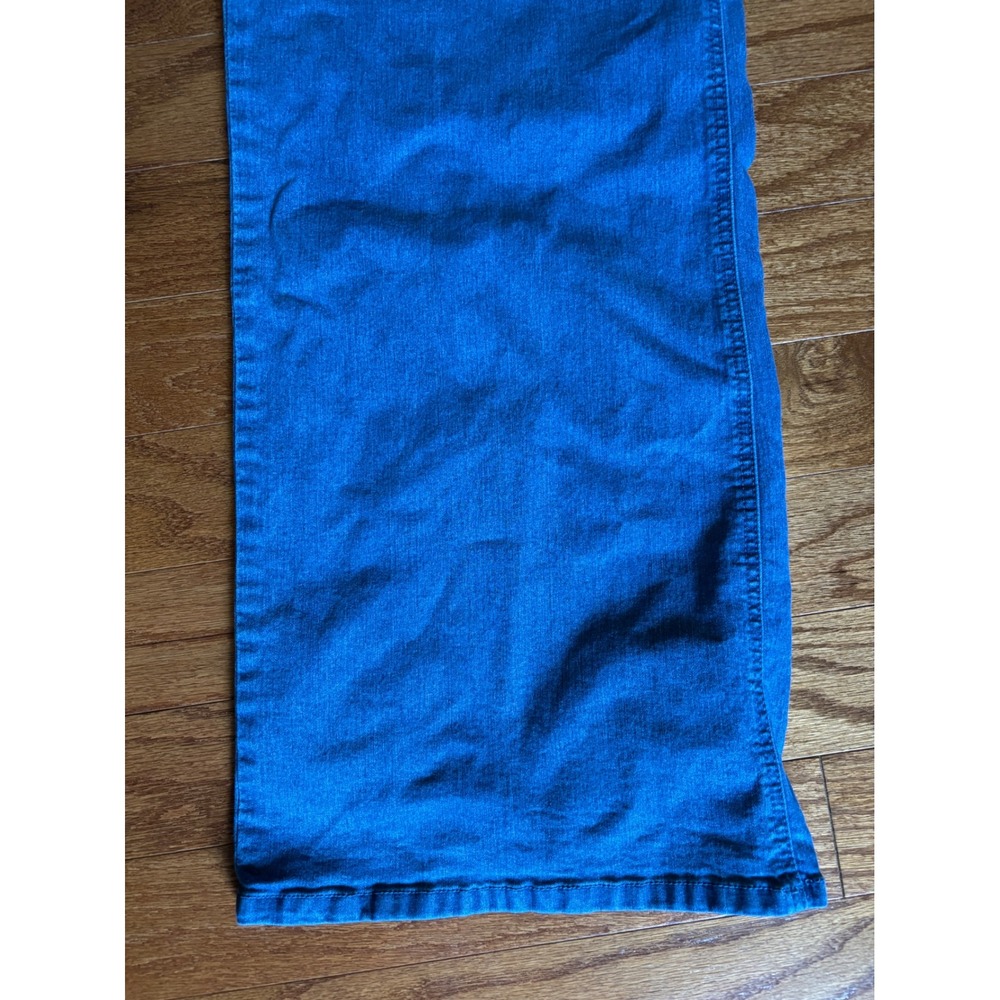Woman Within Light Wash Blue Jeans Size 36W Tall - Picture 2 of 11